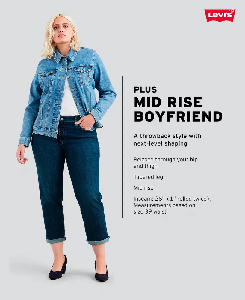 Levi's Trendy Plus Boyfriend Jeans