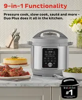 Instant Pot Duo Plus 6 Qt. Multi-Use Pressure Cooker with Whisper-Quiet Steam Release