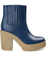 Journee Collection Women's Riplee Platform Bootie