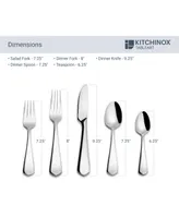 Kitchinox Penthouse 50 Piece Flatware Set, Service for 8