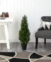 Nearly Natural 3' Mini Cedar Pine Tree