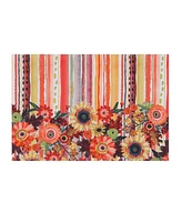 Laural Home Harvest Snippets Set of 4 Placemats, 13" x 19"