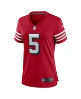 Women's Nike Trey Lance Scarlet San Francisco 49ers Alternate Game Jersey