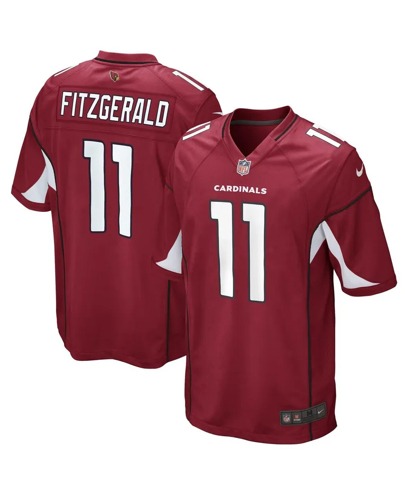 Men's Nike Arizona Cardinals Larry Fitzgerald Game NFL Replica Jersey