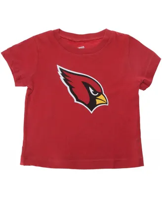 Infant Boys and Girls Cardinal Arizona Cardinals Team Logo T-shirt