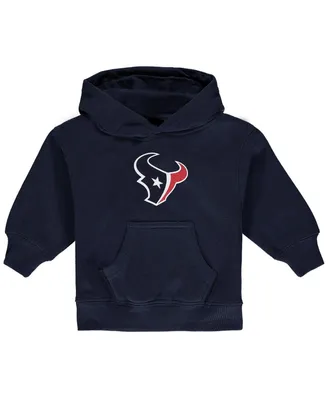 Toddler Boys and Girls Navy Houston Texans Team Logo Pullover Hoodie