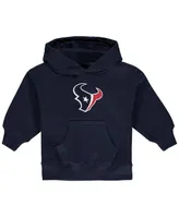 Toddler Boys and Girls Navy Houston Texans Team Logo Pullover Hoodie
