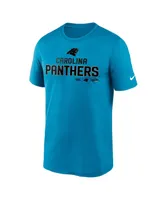 Men's Nike Blue Carolina Panthers Legend Community Performance T-shirt