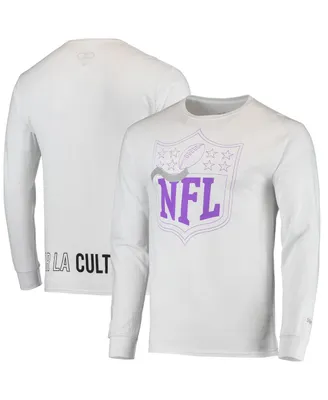 Men's Dunbrooke White Nfl Por La Cultura '21 Collection Long Sleeve T-shirt