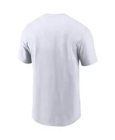 Men's Nike White New York Giants Primary Logo T-shirt