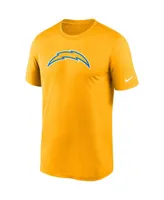 Men's Nike Gold Los Angeles Chargers Logo Essential Legend Performance T-shirt