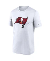 Men's Nike White Tampa Bay Buccaneers Logo Essential Legend Performance T-shirt
