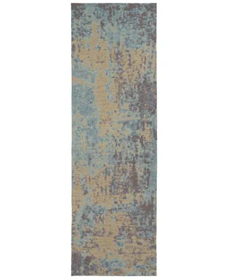 Kaleen Santiago STG95 2'6" x 8' Runner Outdoor Area Rug