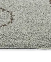 Kaleen Micha MCA95 8' x 10' Area Rug - Silver