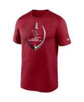 Men's Nike Cardinal Arizona Cardinals Icon Legend Performance T-shirt