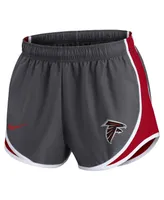 Women's Nike Charcoal Atlanta Falcons Logo Performance Tempo Shorts