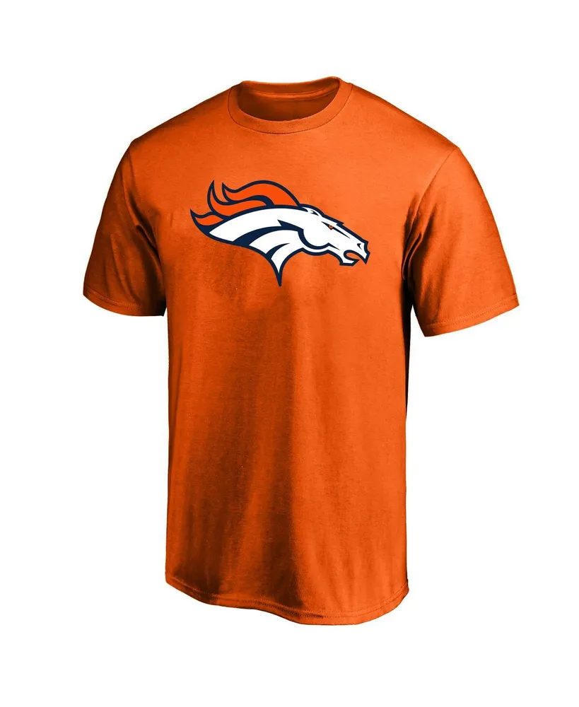Men's Fanatics Russell Wilson Orange Denver Broncos Big and Tall Player Name Number T-shirt