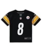 Boys and Girls Toddler Nike Kenny Pickett Black Pittsburgh Steelers Game Jersey