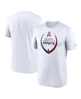 Men's Nike White New England Patriots Icon Legend Performance T-shirt