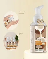 Lovery Hand Foaming Soap in Vanilla Coconut, Moisturizing Hand Soap with Flawless Crystal Heart Bracelet