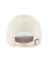 Men's '47 Cream, Red Kansas City Chiefs Sidestep Clean Up Adjustable Hat