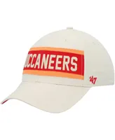 Men's '47 Cream Tampa Bay Buccaneers Legacy Crossroad Mvp Adjustable Hat