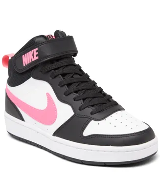 Nike Big Kids Court Borough Mid 2 Casual Sneakers from Finish Line