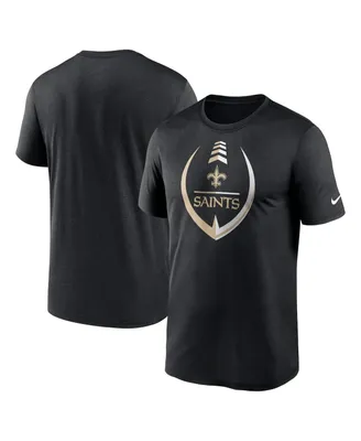 Men's Nike Black New Orleans Saints Icon Legend Performance T-shirt