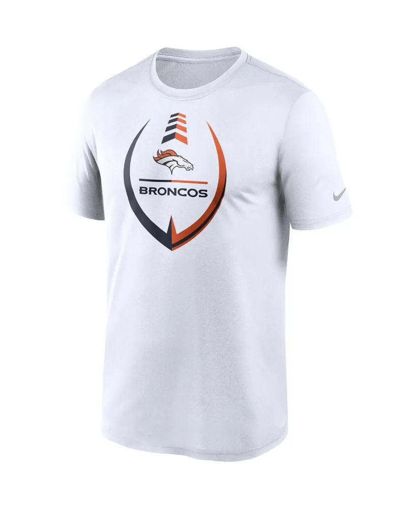 Men's Nike White Denver Broncos Icon Legend Performance T-shirt