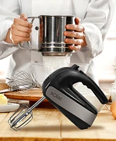 Solac 200-Watt Turbo 5-Speed Hand Mixer with Dough Hooks