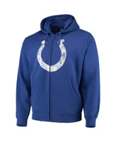 Men's G-iii Sports by Carl Banks Royal Indianapolis Colts Primary Logo Full-Zip Hoodie