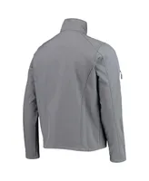 Men's Dunbrooke Charcoal Pittsburgh Steelers Sonoma Softshell Full-Zip Jacket