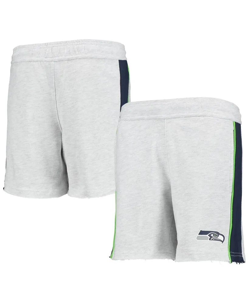 Big Boys Heathered Gray Seattle Seahawks Wingback Shorts