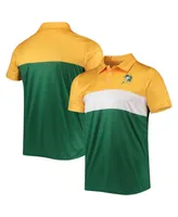 Men's Foco Gold, Green Green Bay Packers Retro Colorblock Polo Shirt