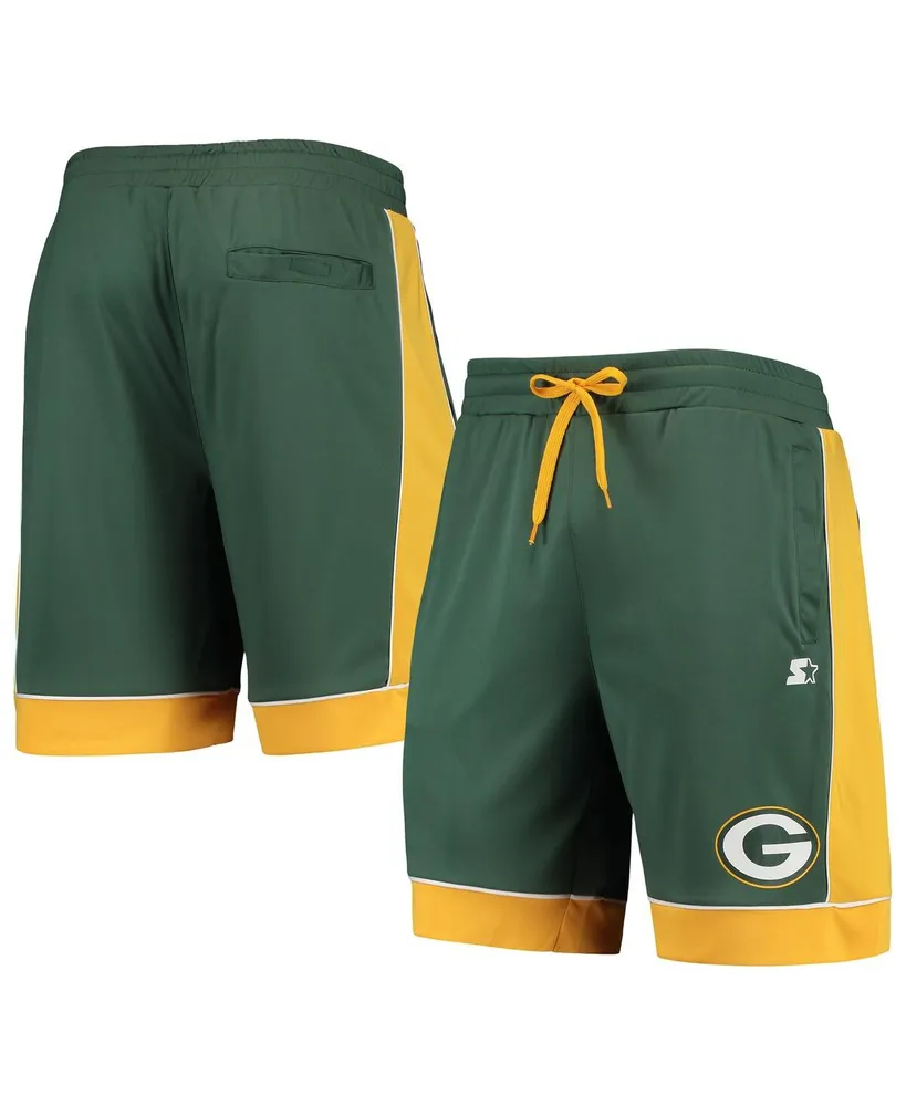 Men's Starter Green, Gold Green Bay Packers Fan Favorite Fashion Shorts
