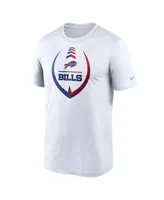 Men's Nike White Buffalo Bills Icon Legend Performance T-shirt