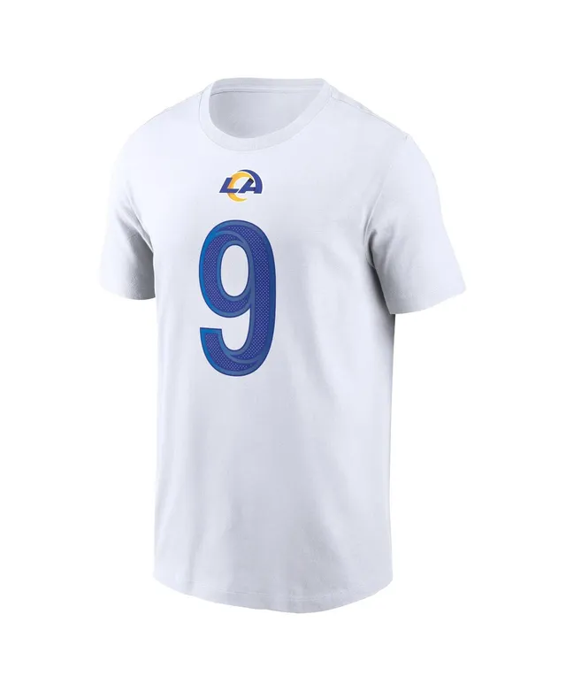 Men's Nike Matthew Stafford Olive Los Angeles Rams 2022 Salute to Service Name & Number T-Shirt Size: Medium