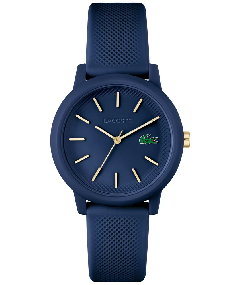 Lacoste Women's L.12.12 Navy Silicone Strap Watch 36mm