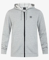 Hurley Men's Icon Chest Logo Full Zip Hooded Sweatshirt