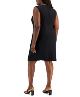 Kasper Plus Sleeveless Sheath Dress