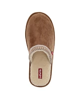 Levi's Men's Milton Nordic Memory Foam Slippers