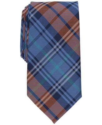 Club Room Men's Nassau Plaid Tie, Created for Macy's