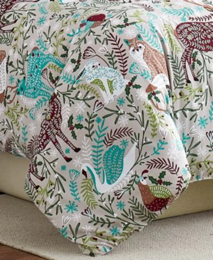 Christmas Woodland Reversible Comforter Sets