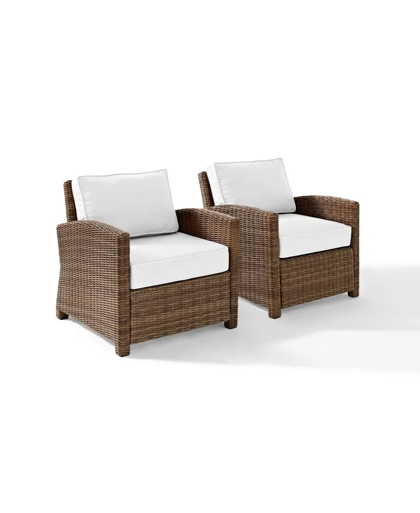 Bradenton 2 Piece Outdoor Armchair Set Sunbrella