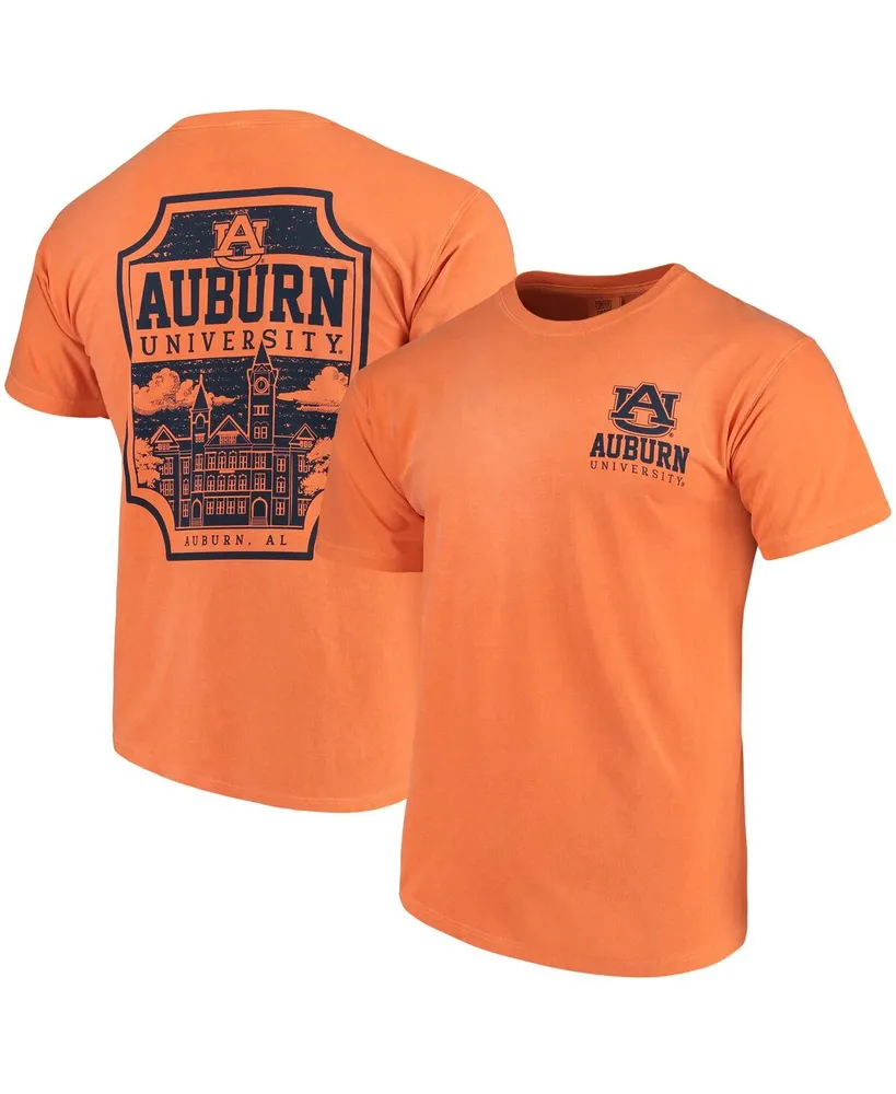 Men's Orange Auburn Tigers Comfort Colors Campus Icon T-shirt