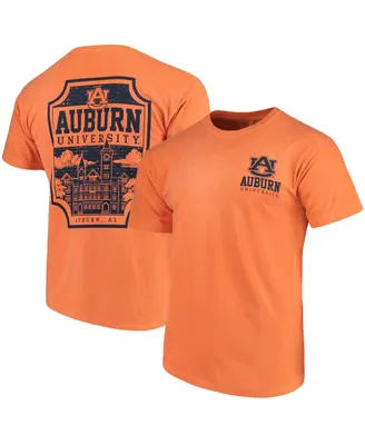 Men's Orange Auburn Tigers Comfort Colors Campus Icon T-shirt