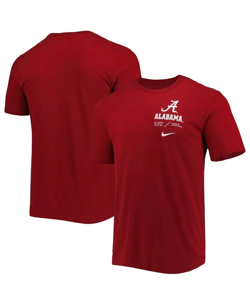 Men's Nike Crimson Alabama Crimson Tide Team Practice Performance T-shirt