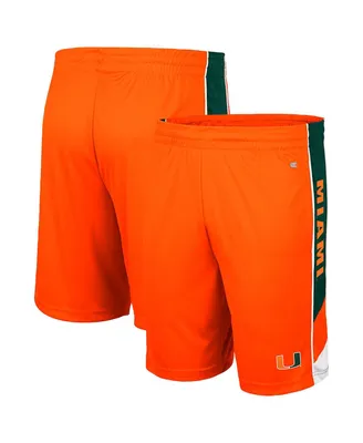 Big Boys Colosseum Orange Miami Hurricanes Pool Side Shorts
