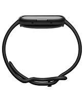 Fitbit Versa 4 Black Graphite Premium Smartwatch, 39mm