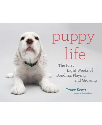 Galison Puppy Life Illustrated Dog Development Book